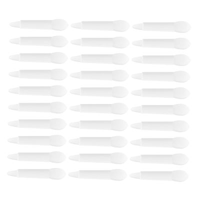 DECHOUS 30Pcs Dual Ended Silicone Lip Mask Brushes Soft Durable Lipstick Applicators for Smooth Color Application Travel Friendly Makeup Tools for Professional and Home Use