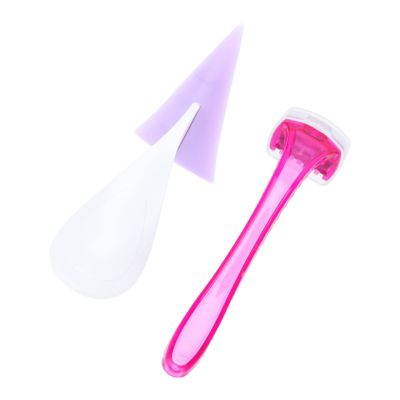 FONDOTIN Women Body Hair Trimmer Bikini Shaver Ergonomic Private Razor for Smooth Safe Hair Removal Comfortable Grip for Daily Use Random Color