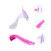 BAZEITFLOW Women Bikini Hair Shaper Razor Silicone Intimate Hair Trimmer with Shaving Stencil Smooth Private Area Removal Tool for Sensitive Skin Random Color view 4