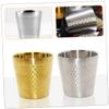 TOYZFRIENDY Stainless Steel Shaving Bowl for Men Stable Rounded Base Capacity Bubbling Soap Cup Easy Lathering for Comfortable Grooming and Gift Giving view 4