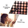 DECORNIJIA 6PCS Sequined Silicone Eyeshadow Brush Soft and Makeup Brushes for Comfortable Application and Easy Cleaning Portable Cosmetic Tool for Daily Use and Travel view 2