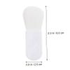 PHENOFICE 3pcs Mini Blush Brush with Non Slip Handle Soft Bristles for Blending Loose Powder and Foundation Portable Makeup Beauty Tool for Women Natural Cheek Contouring Random Color view 2