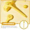 ARTSEWPLY Handheld Long Handle Bath Brush with Soft Bristles for Gentle Body Cleansing and Massage PP Material Shower Scrubber with Hook for Easy Storage Suitable for Tender Skin Use view 2