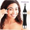 FRCOLOR Electric Eyebrow Trimmer for Women with Ergonomic Grip Replaceable Heads Safe and Efficient Facial Hair Remover for Nose Eyebrows and Brow Shaping Portable Beauty Tool view 2