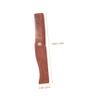 Healifty Portable Wooden Mustache Comb Folding Beard Hair Styling Tool Ergonomic Design for Men Travel Pocket Use Household Grooming view 2