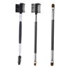 COOPHYA 3pcs Double Ended Eyebrow Brush and Eyelash Comb Dual Use Cosmetic Makeup Tool for and Precise Eyebrow Shaping in Black view 1