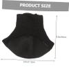 AUTSUPPL 4 Pairs Breathable Gel Heel Socks for Cracked Heels Moisturizing with Open Toe Design Comfortable Foot Care for Men and Women Suitable for Dry Rough Skin and Long Standing view 2