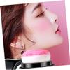 BEBEMOKO Lightweight Cushion Blush Powder for Soft Loose Powder with Mushroom Head Puff Brightens Complexion and Enhances Cheeks for Natural Rosy Makeup Valentines and Mothers Day view 3
