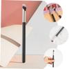 LOORGVEL Small Angled Concealer Brush for Under Eye Makeup Flat Blending Brush with Ergonomic Handle for Cream Concealer Eyeshadow Nose Contour Professional and Home Use view 4