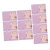 BELLIFFY 10 Boxes Double Sided Oil Absorbing Facial Paper Blotting Pads for Oily Skin Control Portable Natural Oil Control for Men and Women Removal and Makeup Friendly Use view 1