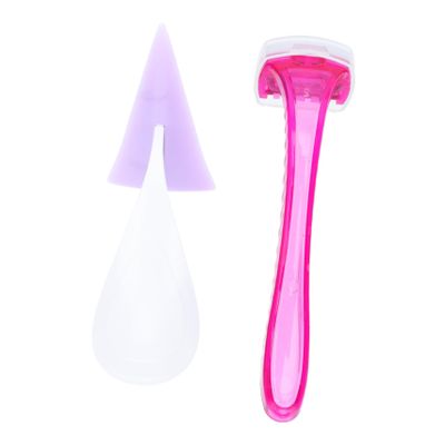 ARTSEWPLY Practical Bikini Hair Trimmer for Women Lightweight Razor for Private Area Hair Removal Portable Skin Care Tool Easy and Safe to Use Random Color