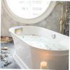 Beaupretty Supple PVC Bathtub Pillow with Strong Suction Cups for Back and Head Support Breathable Bath Cushion for Adults Comfortable Tub Accessory for Home Hotels and Spas view 4