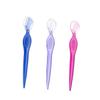 Baluue 3Pcs Stainless Steel Eyebrow Razors Portable Eyebrow Trimmers with Non Slip Grip Lightweight Beauty Makeup Tools for Women Travel Use view 3