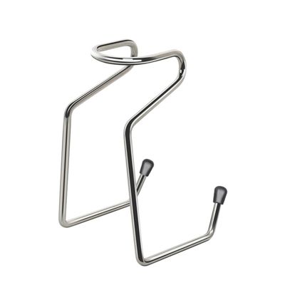 Beaupretty Alloy Shaving Brush Holder Rack Mini for Safety Razor Stand Mens Shave Brush Storage Organizer Space Saving Bathroom Accessory