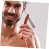 PartyKindom Straight Razor with Wood Handle Lightweight Manual Shaving Tool for Men Beard and Sideburns Grooming Barber Salon Use Foldable Safety Design view 4