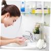 Beaupretty Multi Functional Manual Facial Cleansing Brush White Compact Lightweight Face Scrubber for Gentle Massage and Skin Exfoliation Portable Design for Sensitive Skin Care view 3
