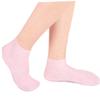 Ipetboom 3Pairs Moisturizing Elastic Boat Socks for Foot Protection Skin for Dry Cracked Heels Exfoliating and Hydrating Footwear XL with White Pink and Colors view 3