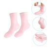 Beaupretty Long Moisturizing Foot Covers for Dry Cracked Feet Softening and Nourishing Skin Comfortable and Supple Suitable for Daytime Overnight Use Pink view 3