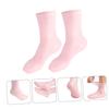 Beaupretty Long Moisturizing Foot Covers for Dry Cracked Feet Softening and Nourishing Skin Comfortable and Supple Suitable for Daytime Overnight Use Pink view 4
