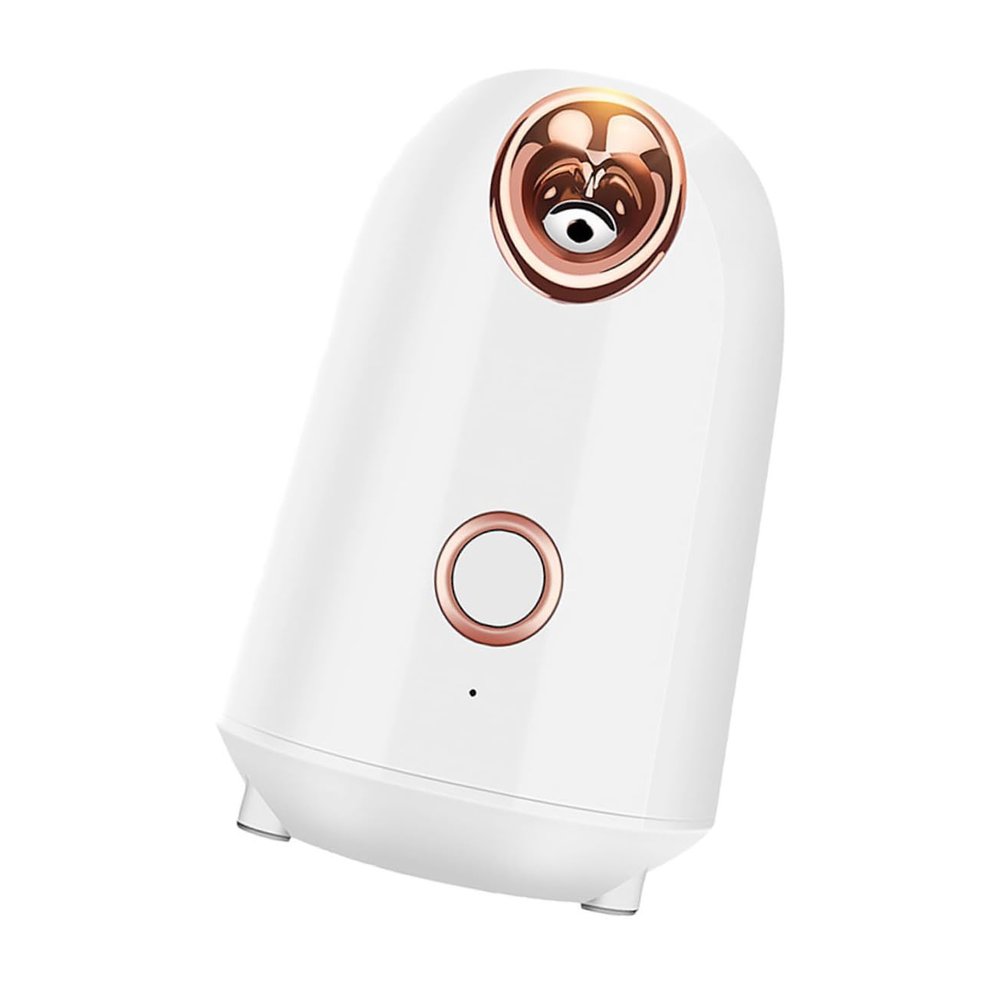 BELLIFFY Household Facial Steamer Nano Mist Humidifier for Skin Moisturizing and Pore Cleansing Abs Material Warm Face Spa Steamer with US Plug Suitable for Home Use