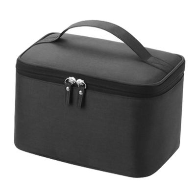 ADOCARN Capacity Toiletry Bag for Men and Women Portable Zipper Storage Organizer for Travel and Business Trips Multipurpose Makeup and Personal Care Pouch in Black