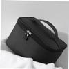 ADOCARN Capacity Toiletry Bag for Men and Women Portable Zipper Storage Organizer for Travel and Business Trips Multipurpose Makeup and Personal Care Pouch in Black view 4