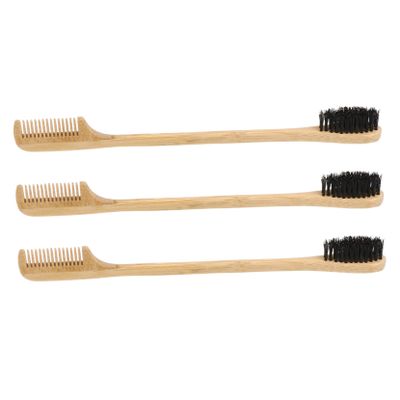 LALADEFIEE Double Head Eyebrow Brush and Comb for Women Nonslip Grooming Tool for Trimming and Lamination Professional and Home Use Eyelash Comb Precise Brow Styling Gift