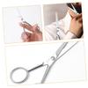 MOTHNUR Stainless Steel Beard Scissors with Toothed Blade for Men Slip Mustache Trimming Shears Precise Grooming Tool for Accurate Facial Hair Cutting view 3