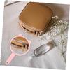 PartyKindom Cute Cat Hand Mirror Portable Travel Makeup Mirror for Women view 3