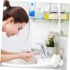 ARTSEWPLY Soft Bristle Manual Facial Cleaning Brush for Gentle Exfoliation and Multi Function Face Scrubber with Comfortable Handle Portable White Face Cleaner for Daily Skincare view 2
