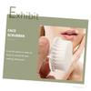 ARTSEWPLY Soft Bristle Manual Facial Cleaning Brush for Gentle Exfoliation and Multi Function Face Scrubber with Comfortable Handle Portable White Face Cleaner for Daily Skincare view 4