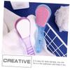 BELLIFFY 2Pcs Double Sided Foot Scrubber Pedicure Tools for Hard Skin Removal Natural Exfoliate Stone for Callus Softening and Smooth Feet Sanding Stones Random Color view 3