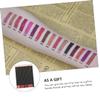 NIYANGLE 12pcs Matte Lip Liner Pencils Multipurpose Lip Shaping Eyeliner Smooth and Portable Makeup for Women Birthday Valentine Gifts view 3
