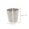 HOMOCONO Stainless Steel Shaving Bubble Bowl for Men Razor Bowl with Smooth Polished Edges to Clean for Shaving Soap Lathering and Grooming view 2
