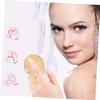 ADOCARN Wood Handle Facial Cleansing Brush for Gentle Exfoliating and Deep Pore Cleaning Makeup Removal Brush with Comfortable Grip for Enhanced Skincare Absorption and Face Massaging view 3