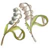 Ipetboom 2pcs Tulip Flower Hair Claw Clips for Long Grip Jaw Clips for Women Everyday Use and Gifts view 1
