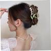 Ipetboom 2pcs Tulip Flower Hair Claw Clips for Long Grip Jaw Clips for Women Everyday Use and Gifts view 4