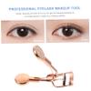 COOPHYA Portable Eyelash Curler with Non Slip Handle Wide Angle Stainless Steel Lash Clamps for All Eye Shapes Lightweight and Compact Makeup Tool for Natural Curling and Daily Use view 2