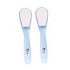 WRITWAA 2Pcs Dual Sided Pedicure Foot Stone for Dead Skin Removal Exfoliating Foot Scrubber and Massage Tool Natural Grinding Stone for Hard Skin Lightweight and Portable Random Color view 1