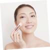GANAZONO Portable Retractable Blush Brush for Women Cosmetics Lightweight Makeup Tool for Highlighting Contouring and Setting with Liquid Pink Compact Design view 2