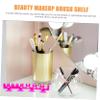 TINEASUR Silicone Makeup Brush Holder Suction Cup Rack Cosmetic Brush Storage Organizer Drying Stand with Grooves Compact Elastic Makeup Tool Shelf view 4