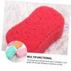 MOTHNUR 5Pcs Body Scrubber Sponge Soft Exfoliating Bathing Sponges for Home Use Mixed Colors Comfortable Mild Material Easy to Hold and Carry view 4