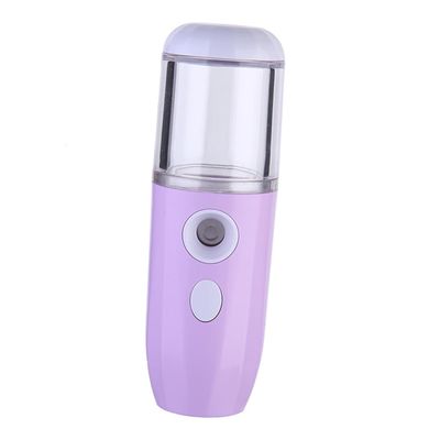 MOTHNUR Portable USB Facial Mister Hydrating Nano Steamer with Water Tank for Deep Moisturizing and Skin Care Handy Face Humidifier for Travel and Office Use