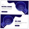 NULYLU Ceramic Shaving Soap Bubble Bowl for Men with Smooth Polished Edges Comfortable Grip Home and Barber Salon Use view 3