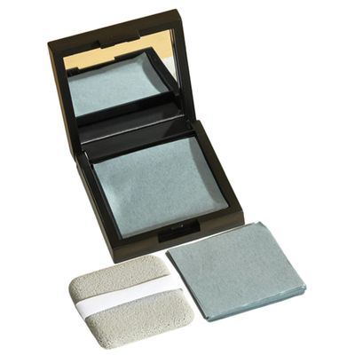 BELLIFFY Oil Absorbing Facial Paper with Mirror and Puff for Women and Men Portable Blotting for Oil Control and Convenient Face Cleaning Tissue for Daily Use