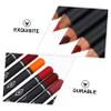 AUTSUPPL 12Pcs Matte Lip Liner Pencil Lip Shaping Cosmetic Accessory for Precise Longwear and Smudge Resistant Portable for Daily Use and Gift view 3