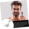 BATHVEVE Silver Bathroom Razor Stand Compact Shaving Tool Holder for Mens Single Edge Razors Creative Space Saving Organizer for Bathroom and Toilet Quality Craftsmanship view 2