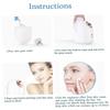 PAMINGONO Moisturizing Facial Steamer with Warm Mist for Abs Skin Humidifier Nano Spray Face Treatment Tool US Plug Ivory White for Deep Pore Cleansing and Hydration view 2