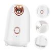 PAMINGONO Moisturizing Facial Steamer with Warm Mist for Abs Skin Humidifier Nano Spray Face Treatment Tool US Plug Ivory White for Deep Pore Cleansing and Hydration view 3
