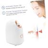 PAMINGONO Moisturizing Facial Steamer with Warm Mist for Abs Skin Humidifier Nano Spray Face Treatment Tool US Plug Ivory White for Deep Pore Cleansing and Hydration view 4